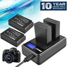 LPE17 Battery + Charger for LP-E17 & Canon Eos Rebel T6i T6s T7i M3 M5 M6 800D