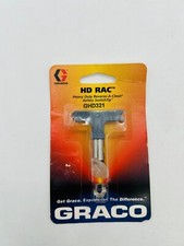 Graco HD RAC GHD321 Reverse-A-Clean Airless Spray Gun Tip 7400 PSI Heavy Duty