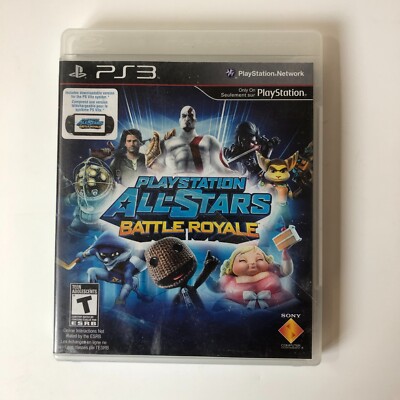 Playstation All Star Battle Royale (Playstation 3, PS3) Complete CIB, Nice Shape