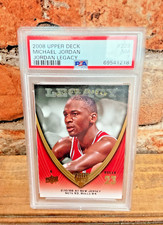 2008 U/D Michael Jordan Legacy Card... PSA Graded 7...FREE SHIPPING!