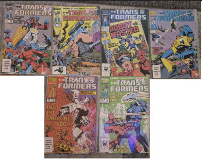 Marvel Comics The Transformers - Issues 12, 13 15-18 ONLY
