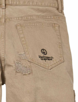 Supreme Blackmeans Mended Loose Fit Jeans Dirty Tan 30 Rare Ships