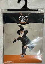New Hyde and Eek Kids Wizard Costume One Size Fits Most Includes Hat Cape