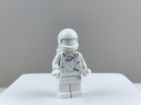 LEGO Space Police Minifigure White CLASSIC SPACE STATUE 5974 Galactic Enforcer