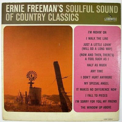 ERNIE FREEMAN Soulful Sound Of Country Classics LP 1962 COUNTRY SOUL VG++ NM-