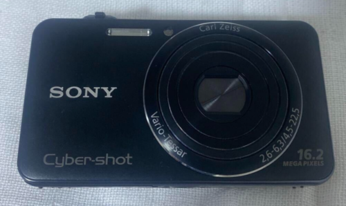 Sony Cybershot DSC-WX50 Compact Digital Camera 16.2MP 5x Optical Zoom Black - Foto 1 di 13