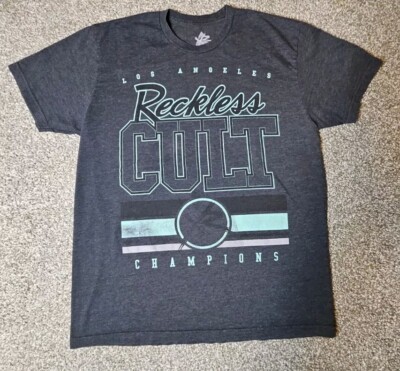 Young And Reckless Cult T-shirt Mens Large Streetwear Logo Casual Hip Hop Y2k
