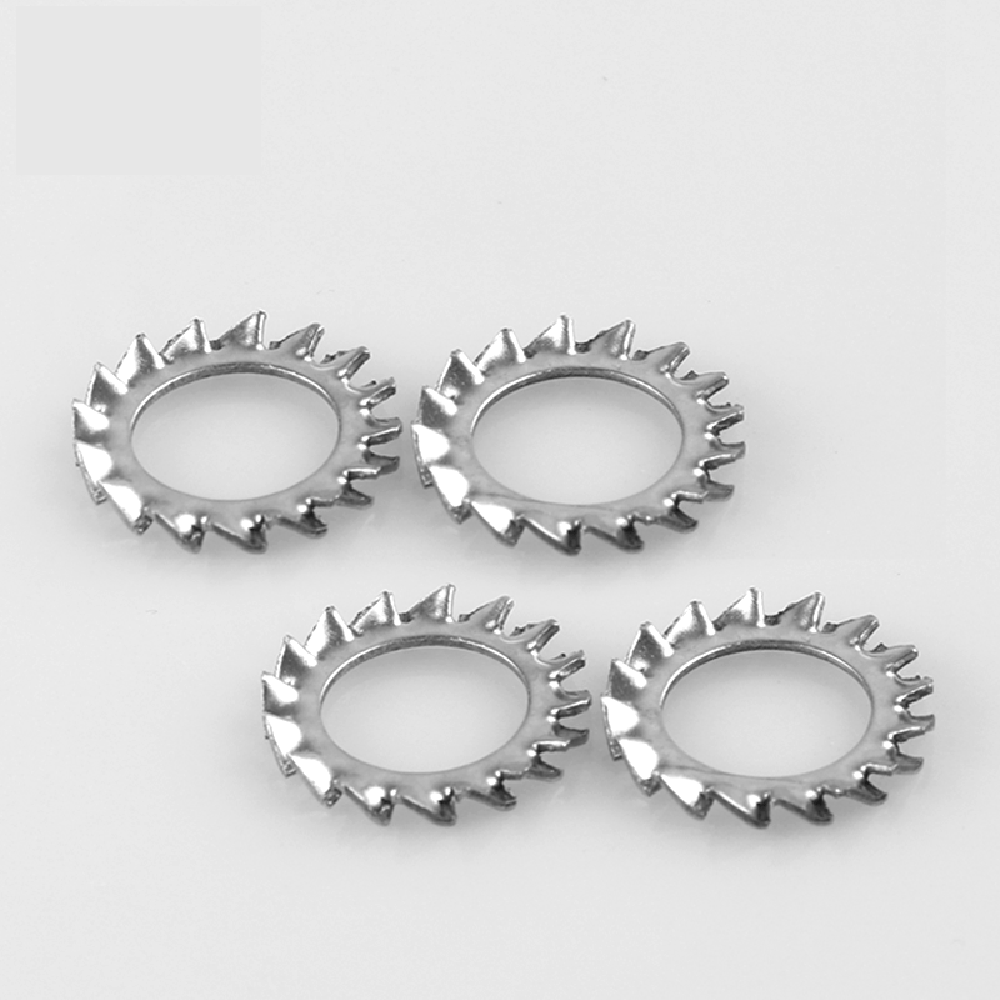 Shakeproof Lock Washers External Toothed Serrated Tooth A2 Stainless M3