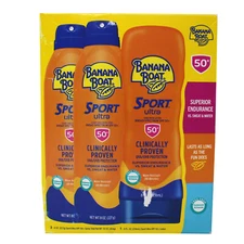 Banana Boat Sport Ultra Broad Spectrum SPF 50+ Sunscreen Set