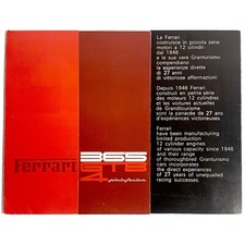 Ferrari 365gtb4 Daytona 7372 Folder Brochure 10p It Fr En