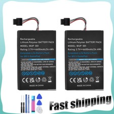 2 pcs For Nintendo Wii U Gamepad Extended 3600mAh 3.7V Replacement Battery