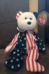 1999 spangle beanie baby