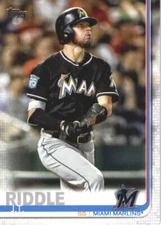 2019 Topps #607 J.T. Riddle NM-MT+ Marlins J2M