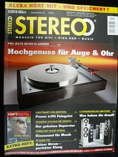 STEREO 3/18,   BRYSTON 4B,BP 17,KEF Q 550, PRO-JECT CLASSIC SB, QUADRAL VULKAN 9