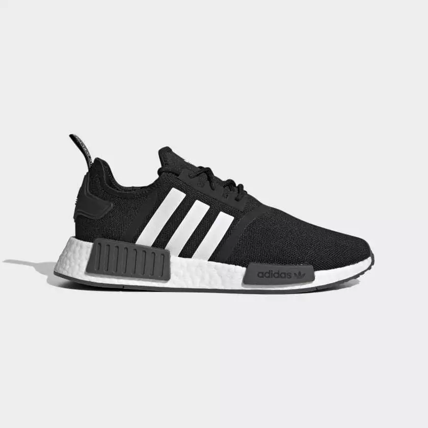 Adidas men's nmd r1 shoes  core black/white deals