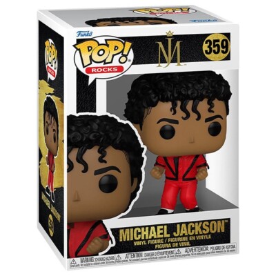 Funko Pop! Rocks Series Michael Jackson Thriller Figure #359 NEW Funko Pop! Rocks Series Michael Jackson Thriller Figure #359 NEW