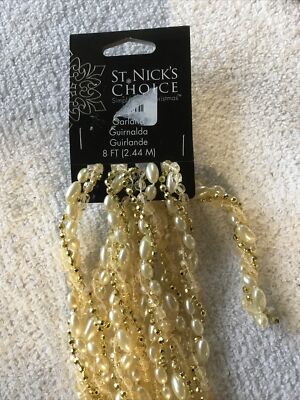 St Nicks Choice 8ft Garland Set Of 10 MS1