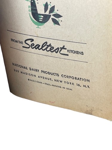1001 Dairy Dishes Sealtest Kitchens Cookbook Cook Book 1963 vintage - Picture 6 of 8