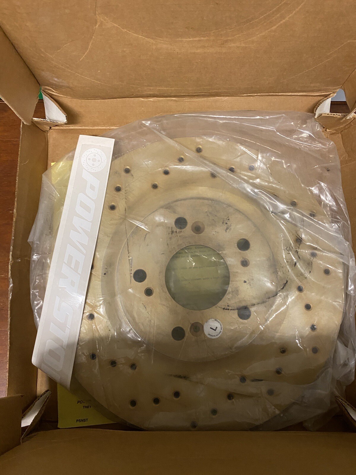 Disc Left Front Rotor  fits 97-01 Acura NSX NEW sold as Single Rotor