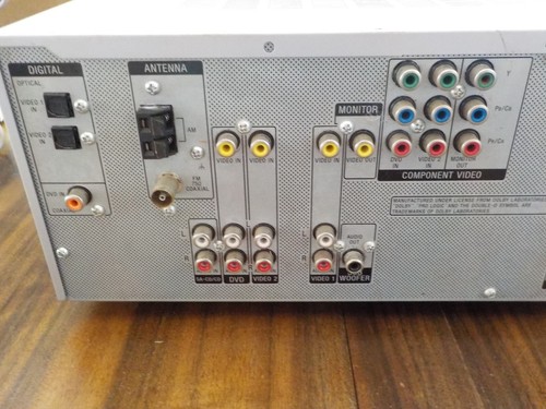 SONY STR-K785 DIGITAL AUDIO /VIDEO CONTROL CENTRE AM/FM RECVR/AMPLIFIER w/REMOTE - Picture 9 of 13