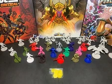 GI JOE + POWER RANGERS Heroes Grid Mission Critical ~ Bosses, Kickstarter Minis