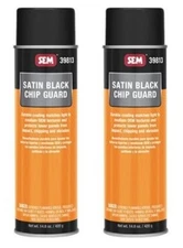 Satin Black Chip Guard SEM-39813 (2 Pack)