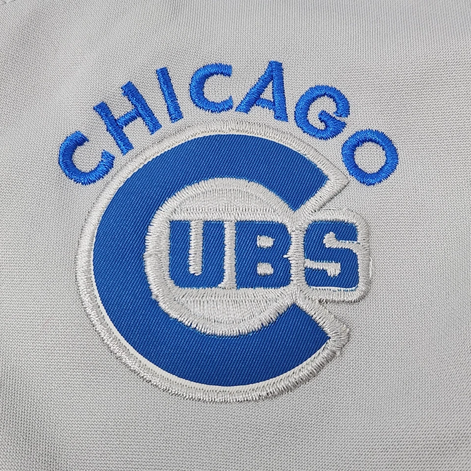 Camiseta de Colección MLB Chicago Cubs #25 Derek Lee Gris Juvenil XL Serigrafía Puntada Foto 4 de 4