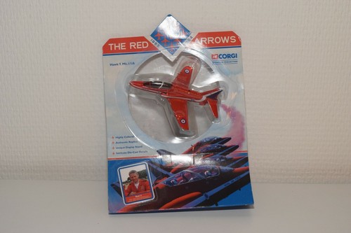 Maquette Avion Corgi RAF Red Arrows Hawk - Modèle Réduit Avec Emballage Officiel