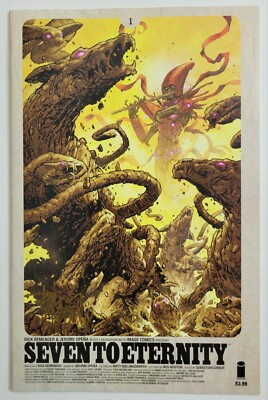 Seven To Eternity #1 (2016, Image) NM+ Cover B Signed By Artist Tony Moore