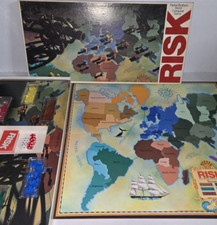 Vtg 1975-1980 RISK Board Game Parker Brothers World Conquest -
