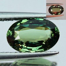 ES 0.09 ct. Natural Alejandrita Sri Lanka Oval Verde