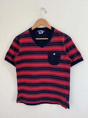 SS13 Junya Watanabe X Comme des Garcons Striped Navy & Red