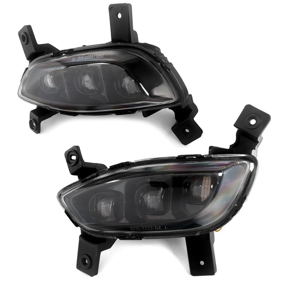 For Kia Rio Sedan 2012-2015 LED Front Bumper Fog Lights Turn Signal Lamps 2PCS - Image 2 of 4