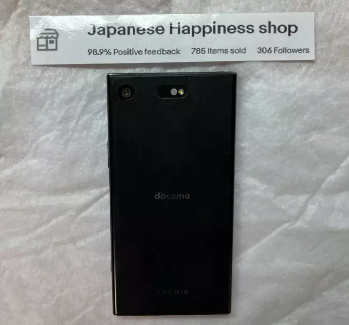 Xperia XZ1 Compact SO-02K Horizon 32GB unlocked docomo Android Black From Japan