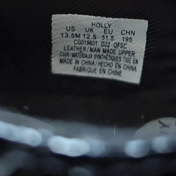 Girls Stride Rite Holly Mary Jane Black Patent Toddler Size 13.5 - Image 4 of 4