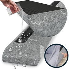 Bed Bumpers for Toddlers Memory Foam Rail Guards Waterproof Washable Dual 1