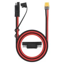 XT60 to SAE Cable,4.9Ft 12AWG SAE Male to XT60 Female Cable for RV Boat Batte...