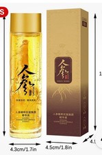 1 PC Ginseng Gold Extract Anti Ageing Essence Oil, Ginseng Anti-Wrinkle Essence