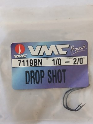 VMC Drop Shot Hooks 2ct
