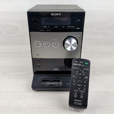 Sony CMT-FX350i Micro HiFi System iPod Dock CD Player Stereo Tested Remote