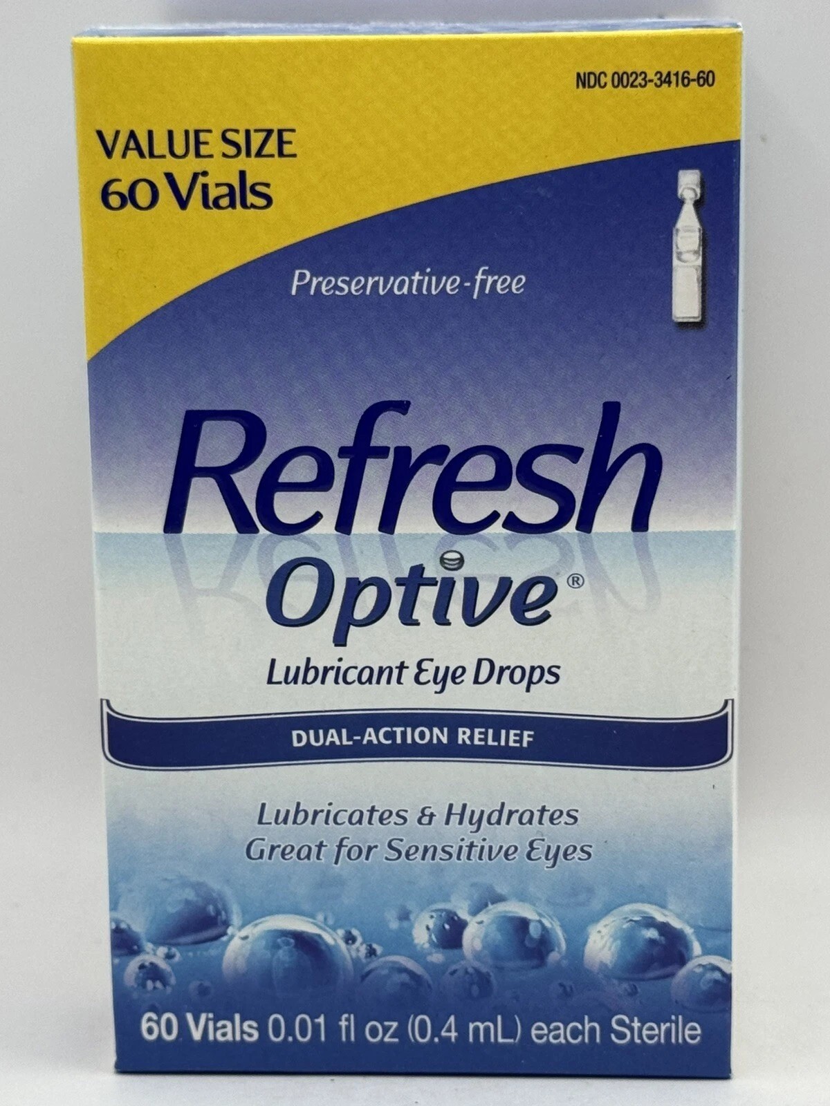 SYSTANE - ULTRA PF - PRESERVATIVE FREE 60 SINGLE DOSE VIALS 
