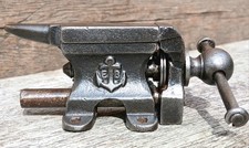 Antique Small Jewellery Makers Bench Vice E.B Déposé Rare Unusual Tool