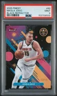 2025 Topps Finest Basketball Black Refractor Nikola Jokic #60 PSA 9