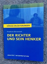 Der Richter und sein Henker - Analyse & Inter...