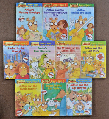 Lot of 15 Arthur Chapter Books by Marc Brown Diary Bike Library Buster D.W.