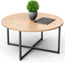 Round Coffee Table Home Furniture for Living Room Decor
