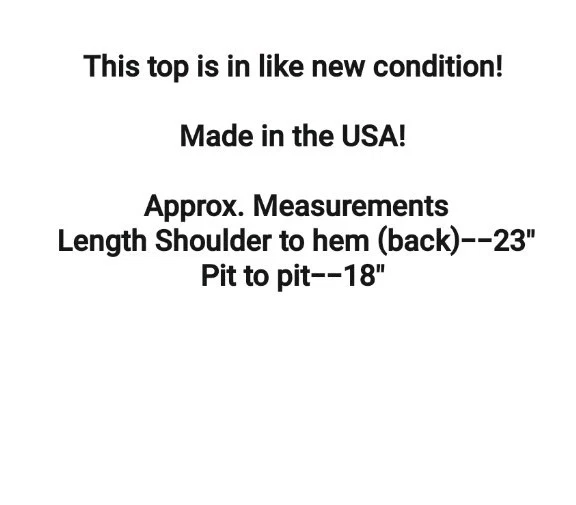 Camiseta sin mangas Chicos Travelers talla 1 M vintage bohemia negra tostada elástica hecha en EE. UU. Foto 2 de 4