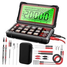 Multimeter,20000 Counts Digital Rechargeable 20000 Counts Flip Multimeter