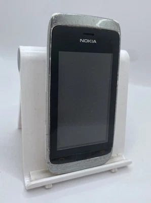 Nokia Asha 309 White Unlocked 20MB 3" 2MP Wi-Fi Series 40 Touchscreen Phone #C05