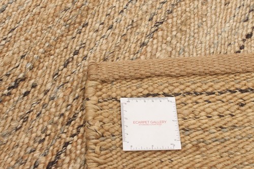 Vintage Hand Woven Carpet 5'5" x 7'8" Traditional Jute Kilim Rug - Picture 9 of 9
